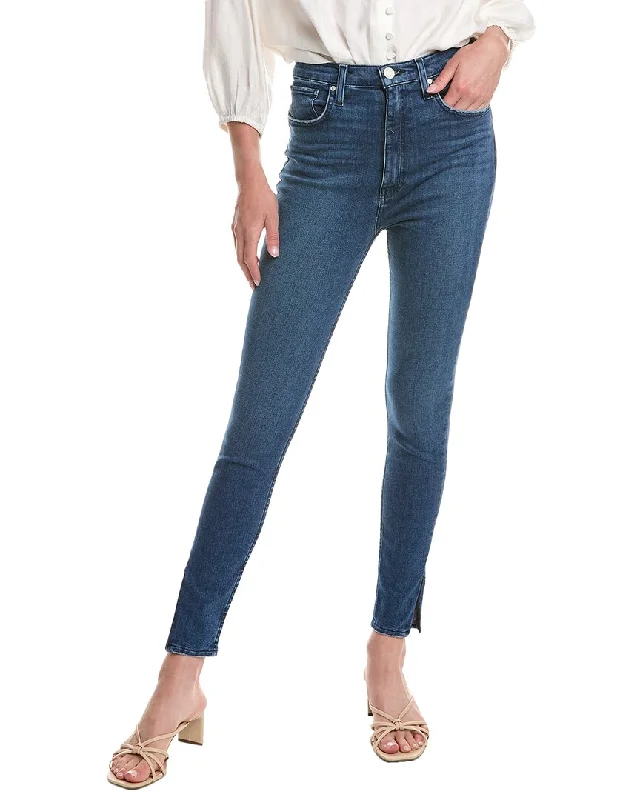 Classic Women's Clothing Styles HUDSON Jeans Centerfold Extreme High-Rise Moody Super Skinny Ankle Jean