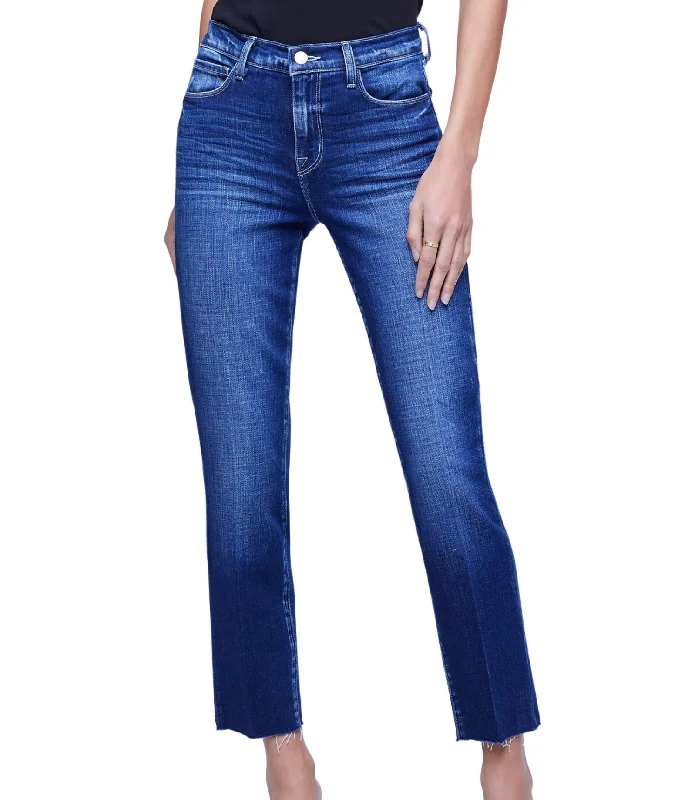 Women's Tops And Clothing Sada Hi-Rise Crop Slim Jean In Frisco