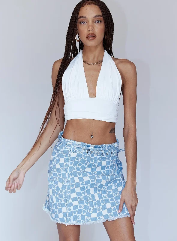 Winter Wardrobe Clearance Allen Denim Mini Skirt