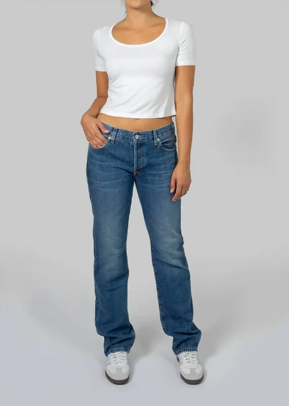 Formal Outfit For Women Simone Straight Jean In Idle