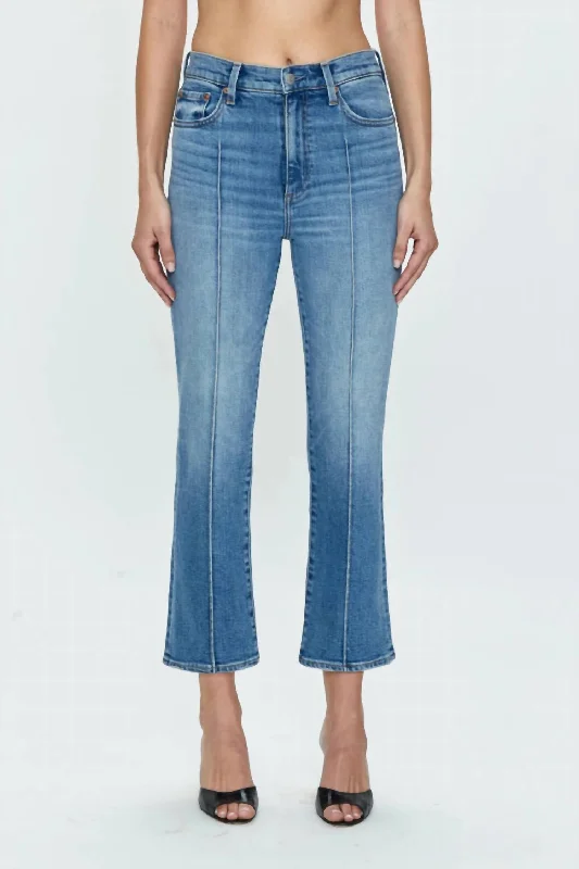 Sustainable Women's Clothes Lennon Pintuck High Rise Crop Boot In Essence