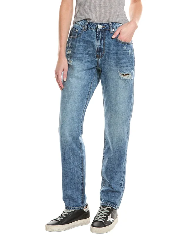 Best Online Boutiques ONE TEASPOON BLUE LOVE 1982S MID WAIST BALLOON JEA