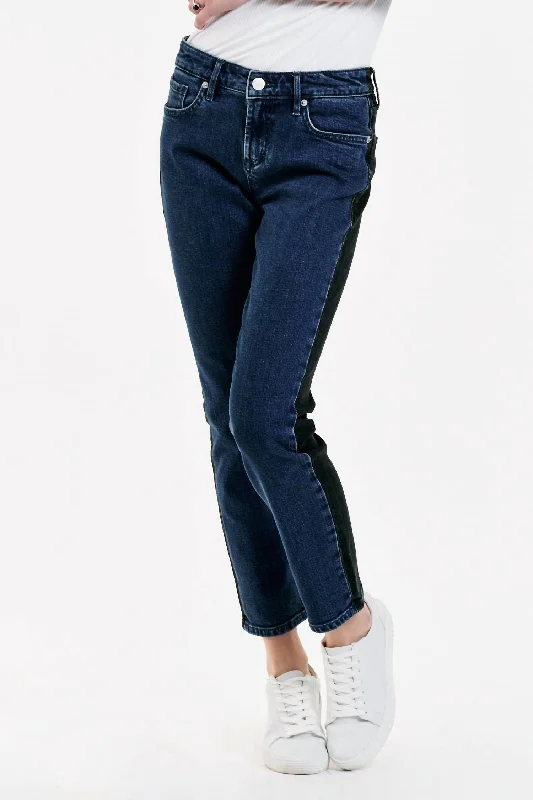 Women's Elegant Clothes Blaire High Rise Ankle Slim Straight Jeans In Mood