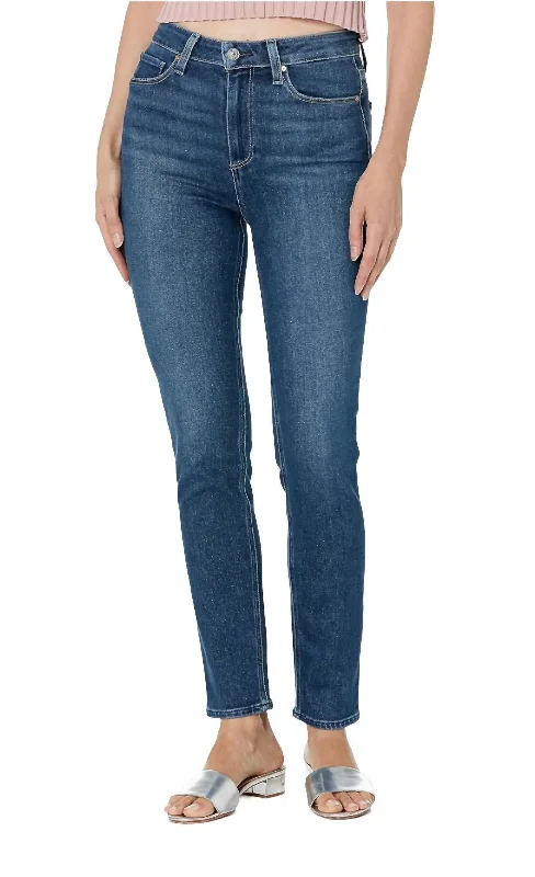 Women's Luxury Garments Gemma Straight Jeans In Sketchbook