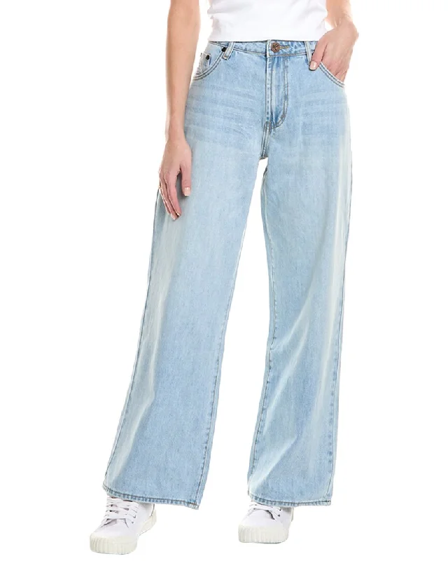 Shop Ladies Clothes One Teaspoon Jackson Hendrixe Wide Leg Jean