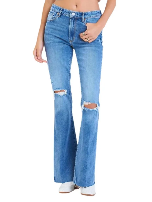 Sale On Sale Rosa Rip Bootcut Jeans In San Clemente