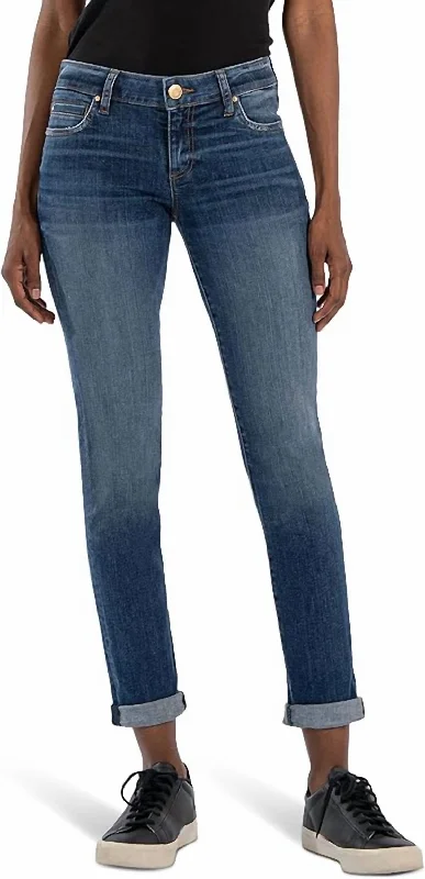 Women's Plus-Size Attire Catherine Boyfriend Jeans In Dashing
