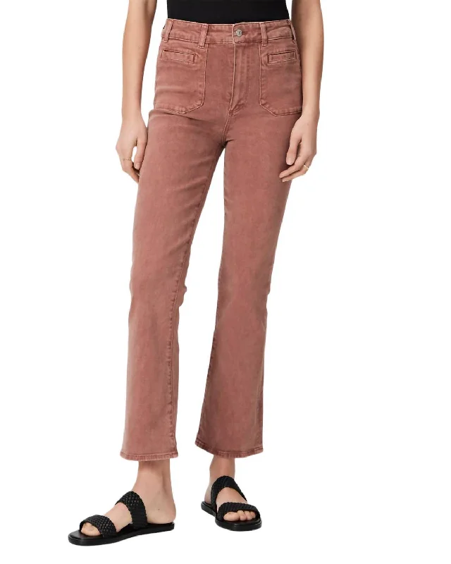 Women's Stylish Professional Apparel Claudine Welt Pocket Jean In Vintage Dark Wood