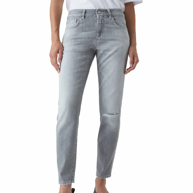 Online Boutique Clothing Baker Jean In Mid Grey