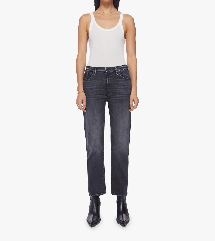 Women's Trendy Clothing The Ditcher Zip Ankle Jean In Smoking Section