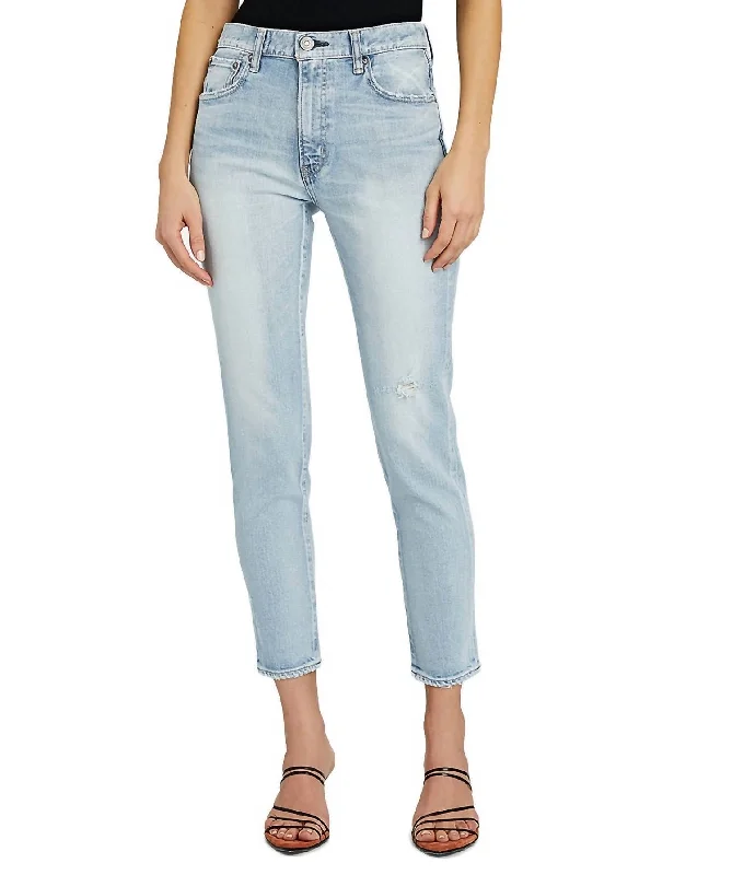 Women's Clothing For Holiday Travel Hillrose High Rise Skinny Jean In Light Wash