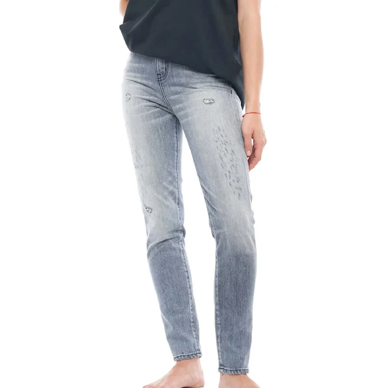 Women's Party Outfit Joan High Waisted Skinny Jean In Light Black
