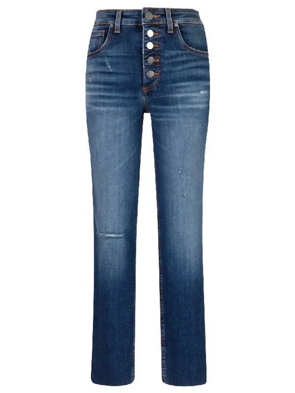 Exclusive Online Sale Rachael High Rise Mom Jeans In Blue