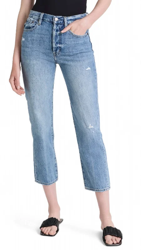 Women's Fashionable Attire For Work Charlie High Rise Jean In Ventura
