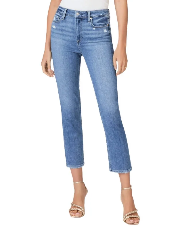 Women's Work Apparel Cindy Crop Jean In Simple Life Distressed