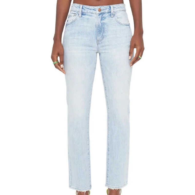 Women's Clothes for All-Day Comfort and Style Monroe High Rise Cigarette Jean In Neptune Vintage Women's Clothes for All-Day Comfort and Style Monroe High Rise Cigarette Jean In Neptune Vintage