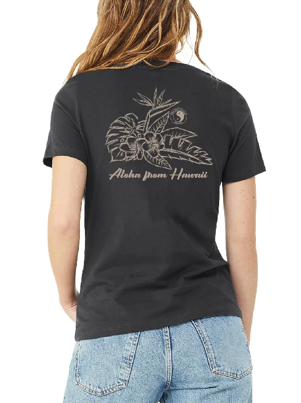 Elegant Women's Evening Garments T&C Surf Tropical Sketch Relax Vtee