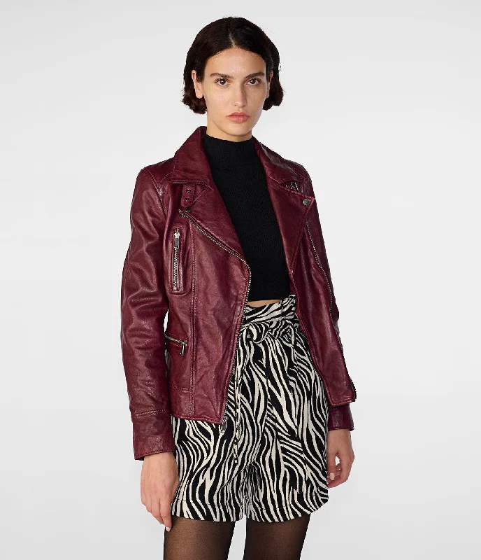 Women's Transitional Clothes Marissa Moto Jacket Asymmetric