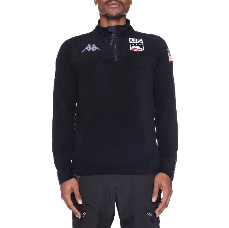 Women's Clothing for All Occasions 6Cento 687B US Fleece Jacket - Black