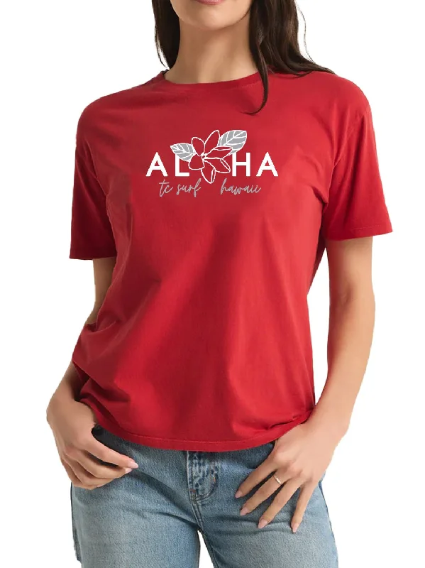 Women's Comfortable Garments T&C Surf Nau Puff Boyfriend Tee