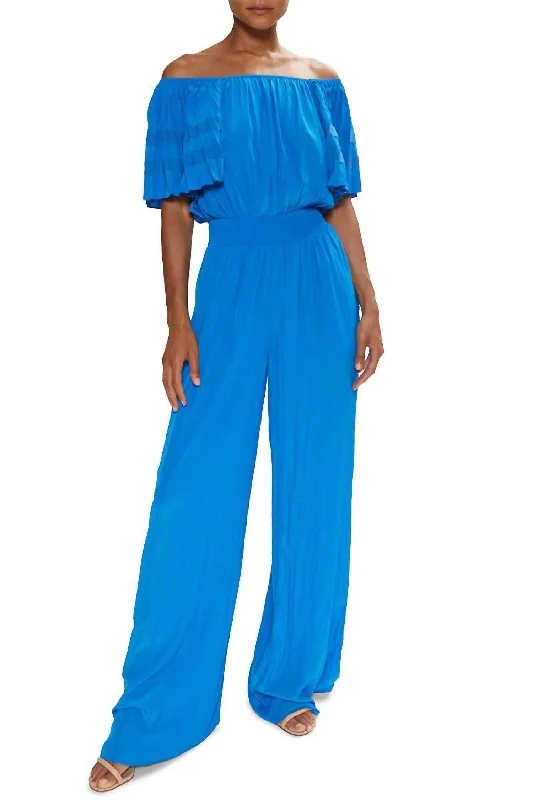 Women's Trendy Clothes Tinsley Jumpsuit In Marrakech Blue
