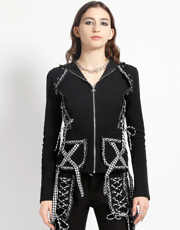 Trendy Women's Dresses Online BO PEEP HOODY WHITE