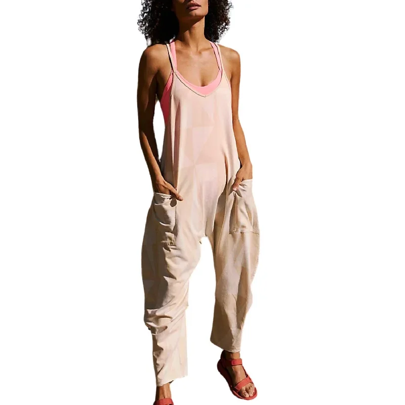 Affordable Women's Fashion Hot Shot Printed Onesie In Bamboo Combo