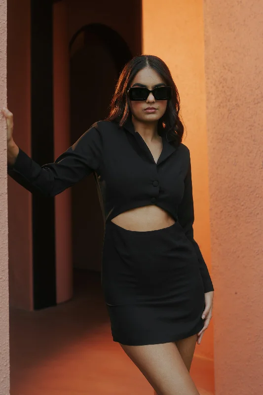 Top 10 Women's Online Clothing Stores Kim's Black Blazer Dress
