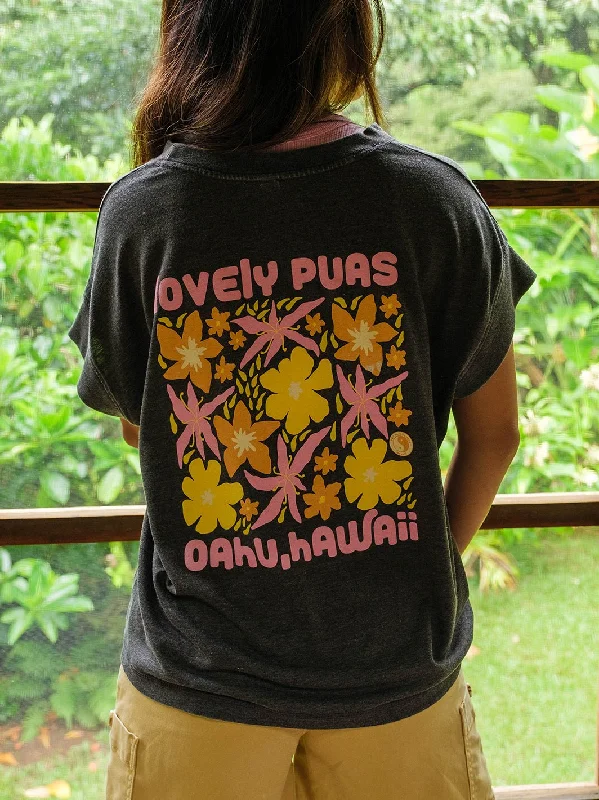 Comfortable Garments For Women T&C Surf Lovely Puas Vintage Wash Tee