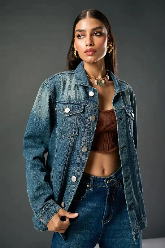 End Of Season Sale Clothing Maverick Denim Trucker Jacket