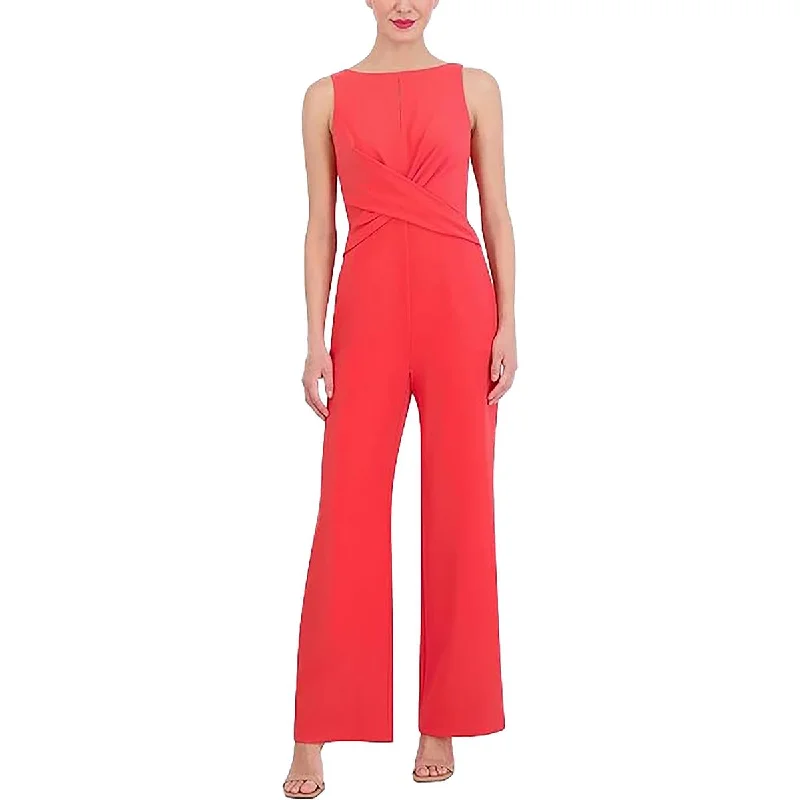 Women's Transitional Outfit Womens Gathered Wide Leg Jumpsuit