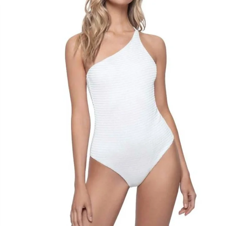 Women's Sporty Chic Clothes Water Scarlett One Piece In White