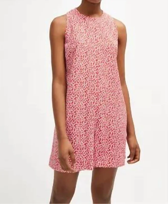 Modern Women's Apparel Elad Evening Dew Romper In Shanghai Red