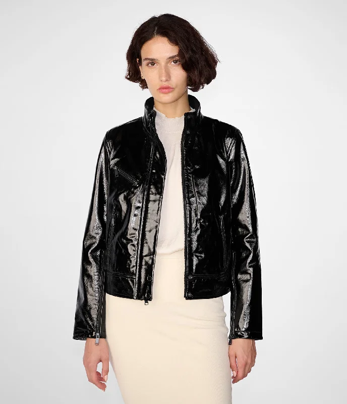 Chic Clothing For Women Selena Shine Stand Collar Jacket