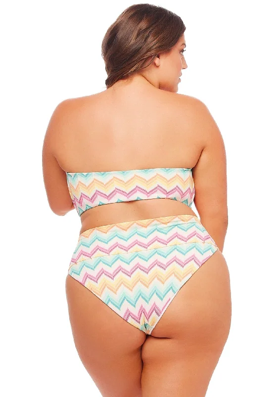 Women's Apparel And Garments Monterey Full Coverage Bikini Bottom - Kaleidoscope