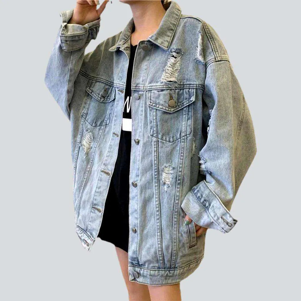 Trendy Boutique Online Vintage denim jacket
 for ladies