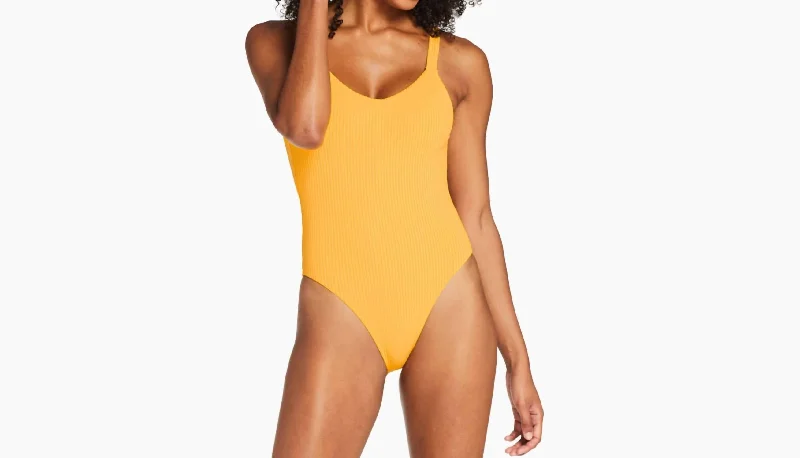 Timeless Women's Clothes Leah Bodysuit - Ice Mango Ecorib