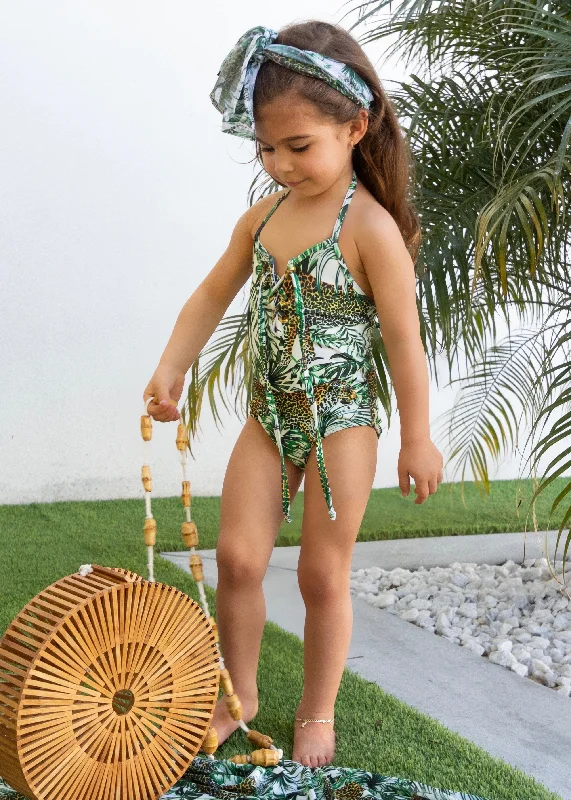 Best Online Boutiques For Women Can't Be Domestic Kids Swimsuit Green