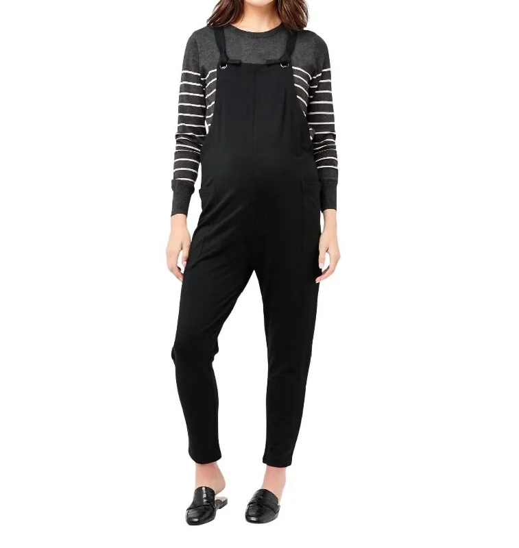 Trendy Women's Apparel Perrie Play Suit In Black