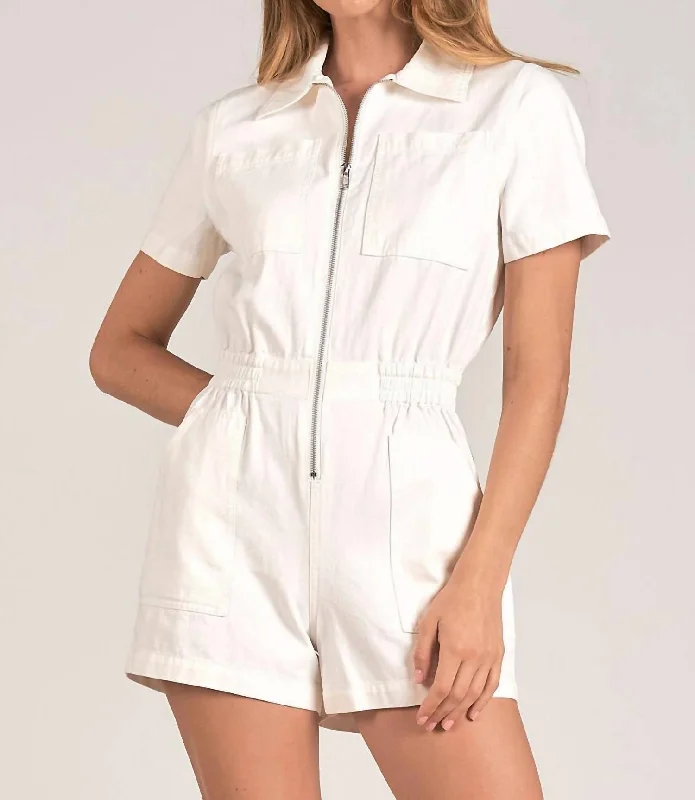 Women's Clothing Brands Kelly Romper In White
