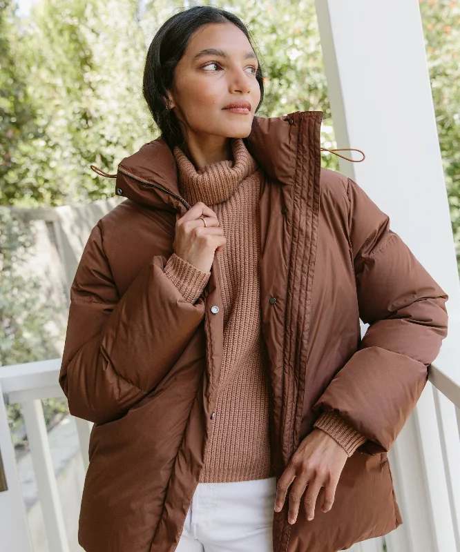 Elegant Women's Fashion Puffer Jacket