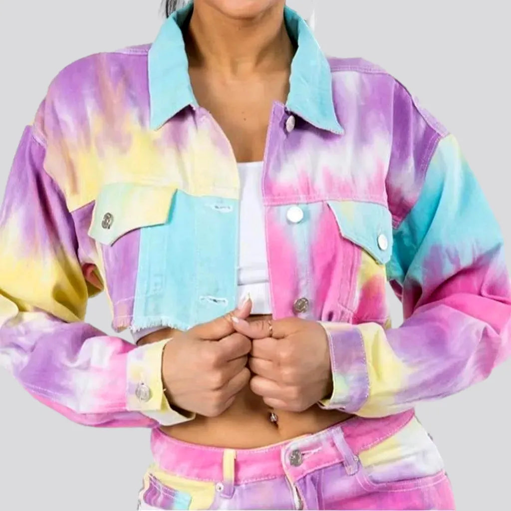 Women's Outfit For The Office Chic boho women's denim jacket