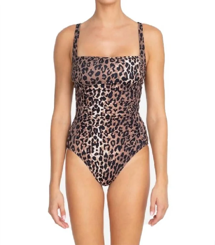 Workwear Fashion for Women Vivianne Bandeau One Piece In Multi