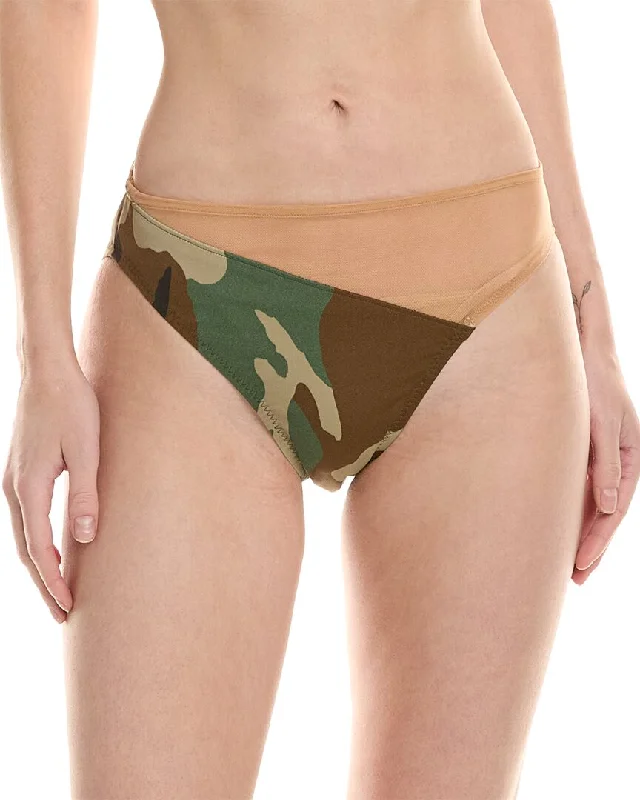 Women's Comfy Attire For Lounging Norma Kamali Snake Mesh Bottom