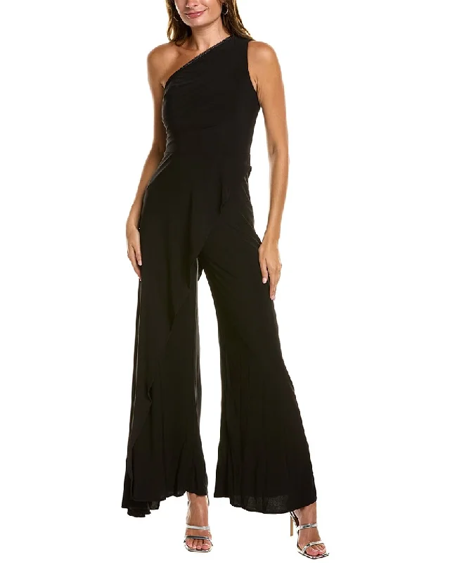 Women's Attire Rene Ruiz One-Shoulder Jumpsuit