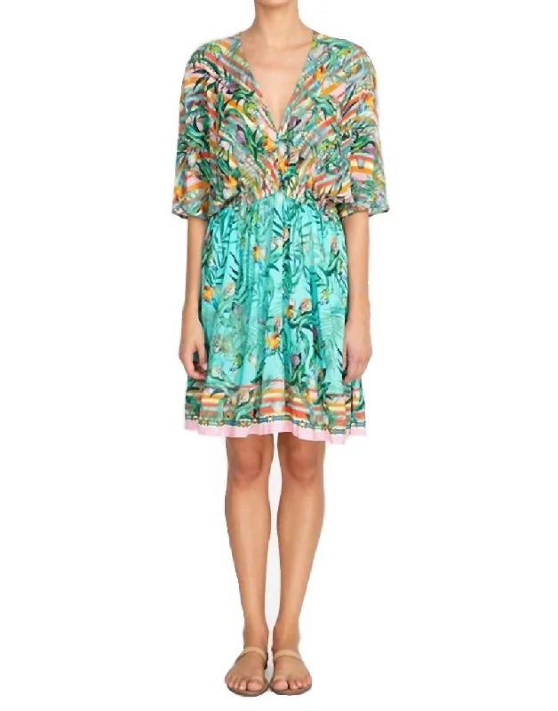 Shop Ladies Clothes Taina Dolman Cover Up In Multi