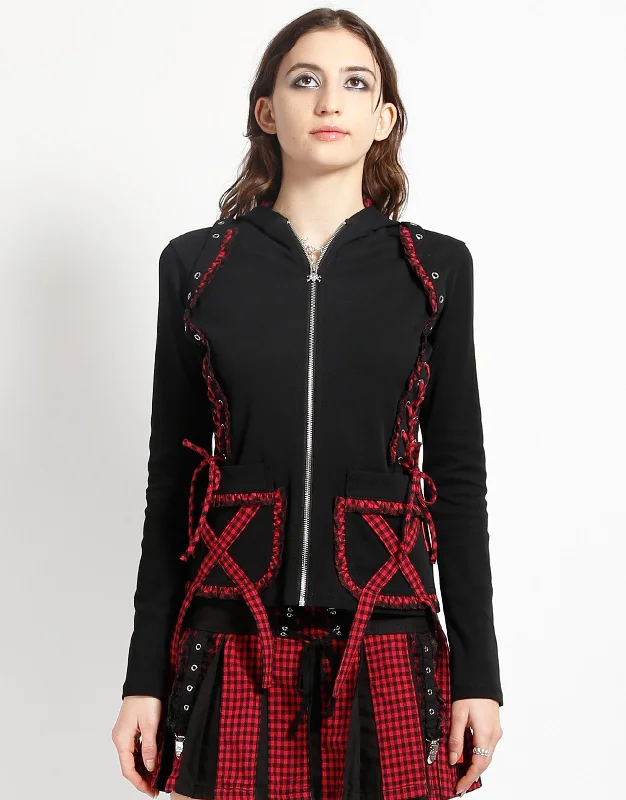 Women's Relaxed Outfit BO PEEP HOODY RED
