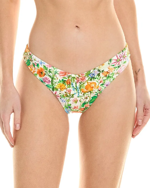Women's Chic Outerwear Outfit Onia V-Shape Bikini Bottom