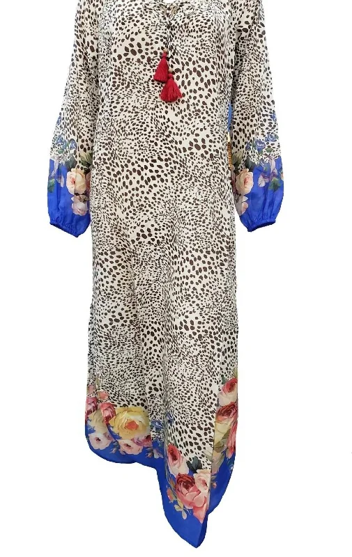 Chic Women's Clothing Women's Okasana Long Maxi Cover Up In Multi