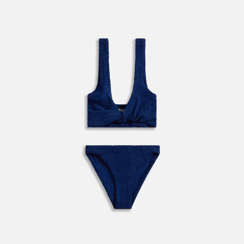 Women's Professional Garments Hunza G Juno Bikini - Navy